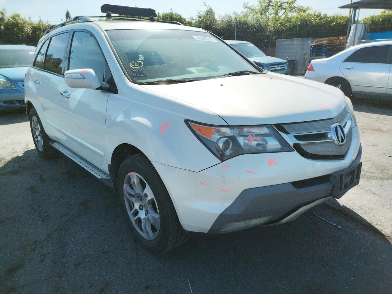 ACURA MDX TECHNO 2007 with VIN 2HNYD28307H520314 - Photo from auction