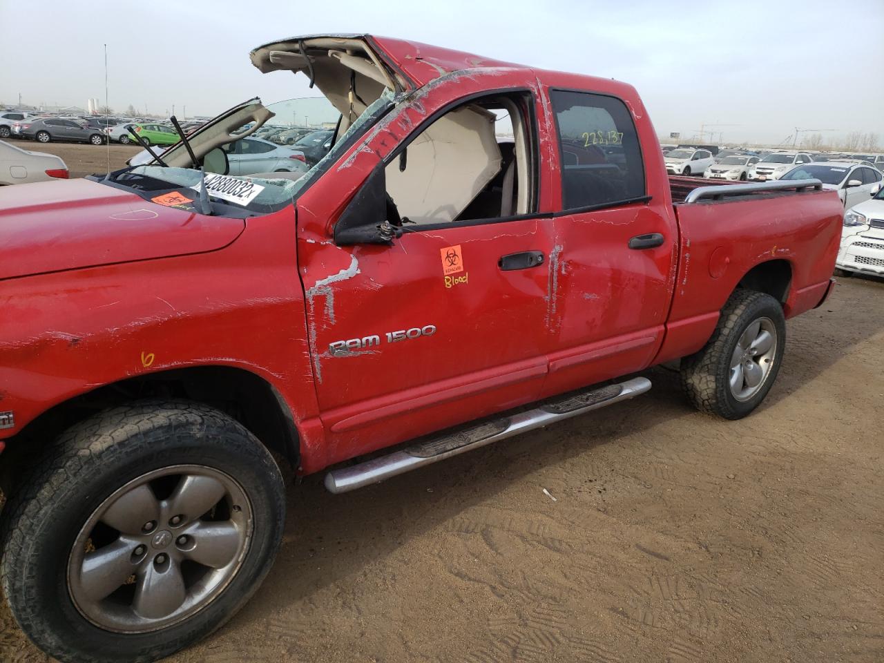 Photo 10 from auction – 2005 DODGE RAM 1500 S with VIN 1D7HU18D25S112160