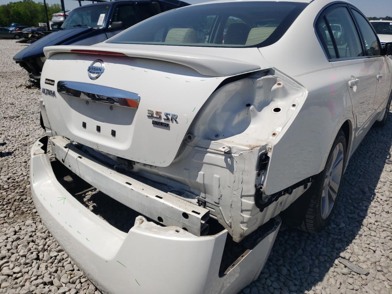 Photo 9 from auction – 2012 NISSAN ALTIMA SR with VIN 1N4BL2AP0CN539125