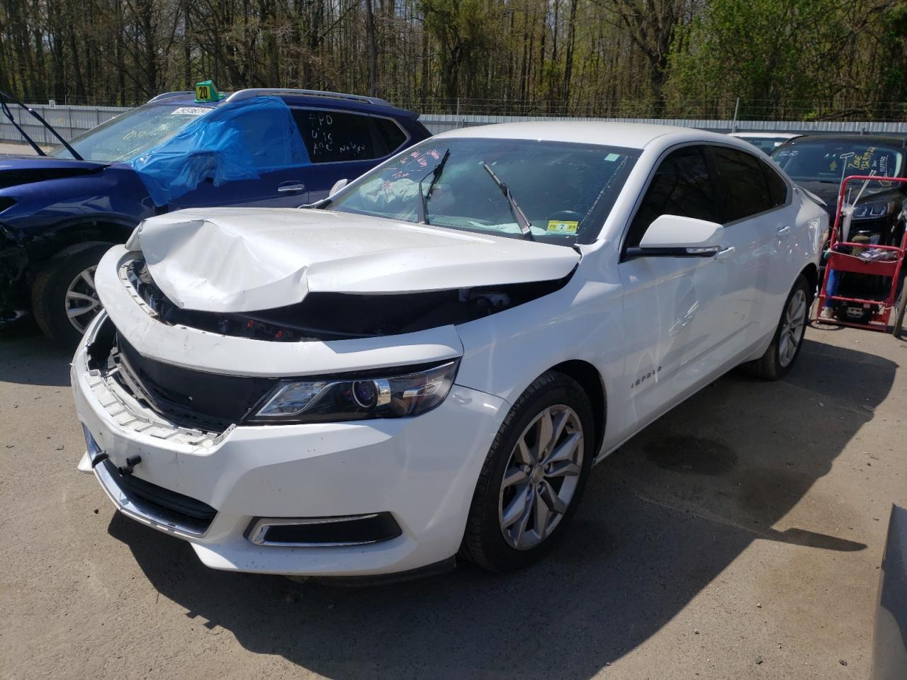 Photo 2 from auction – 2016 CHEVROLET IMPALA LT with VIN 2G1105SA5G9189566