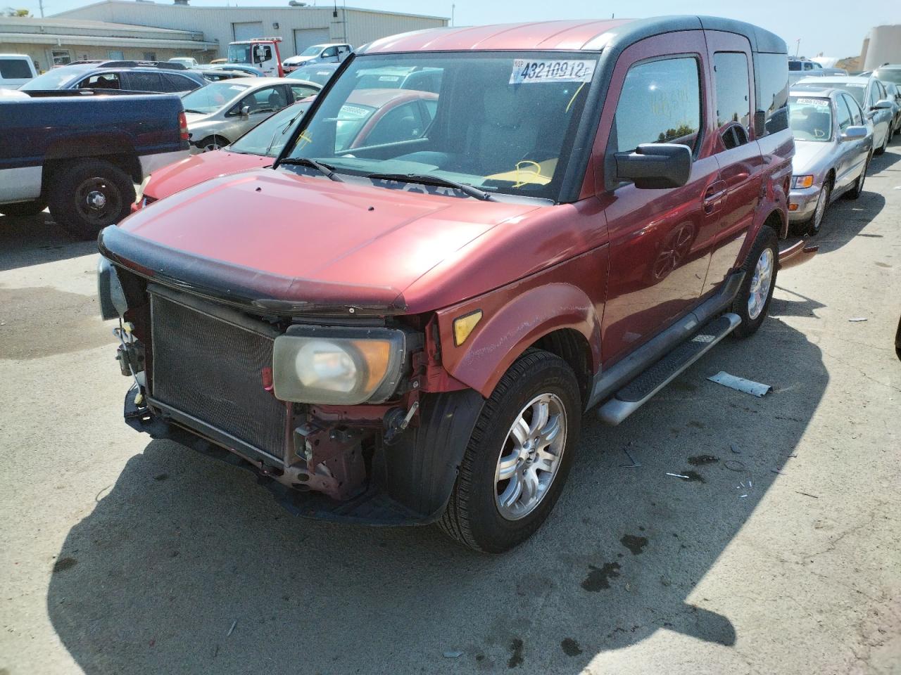 Photo 2 from auction – 2008 HONDA ELEMENT EX with VIN 5J6YH28708L000884