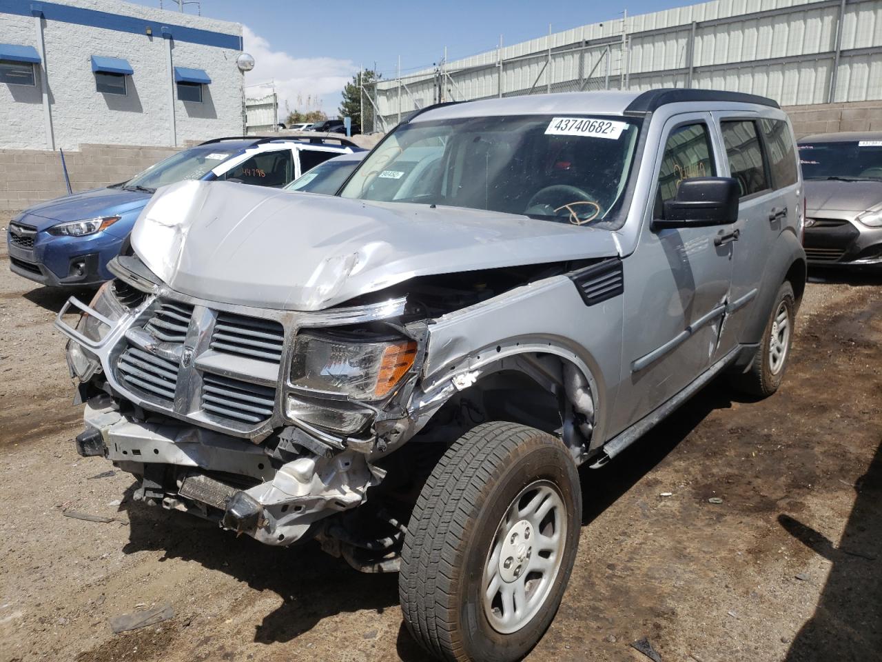 Photo 2 from auction – 2008 DODGE NITRO SXT with VIN 1D8GT28K38W135846