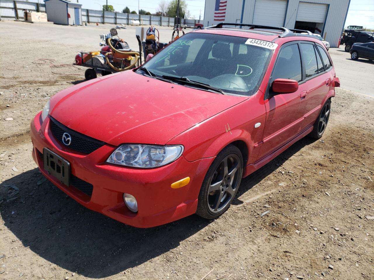 Photo 2 from auction – 2003 MAZDA PROTEGE with VIN JM1BJ246831214863