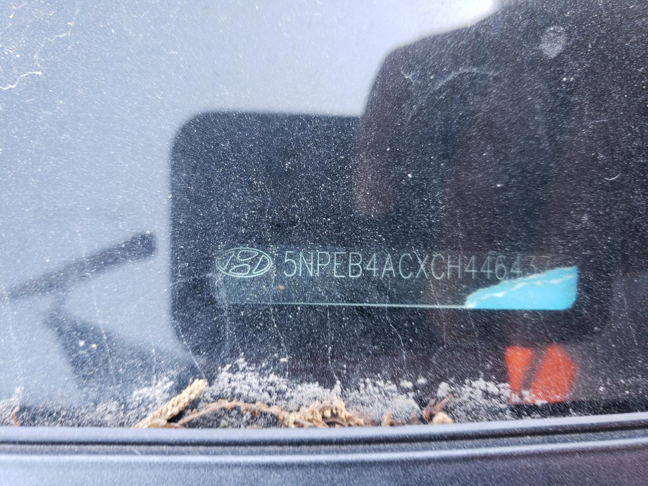 Photo 10 from auction – 2012 HYUNDAI SONATA GLS with VIN 5NPEB4ACXCH446437