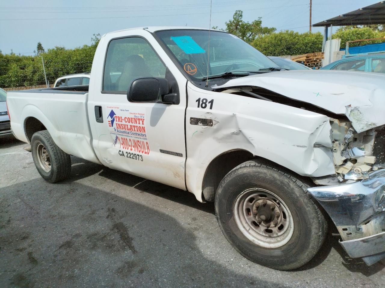Photo 9 from auction – 2001 FORD F350 SRW S with VIN 3FTSF30F01MA69413