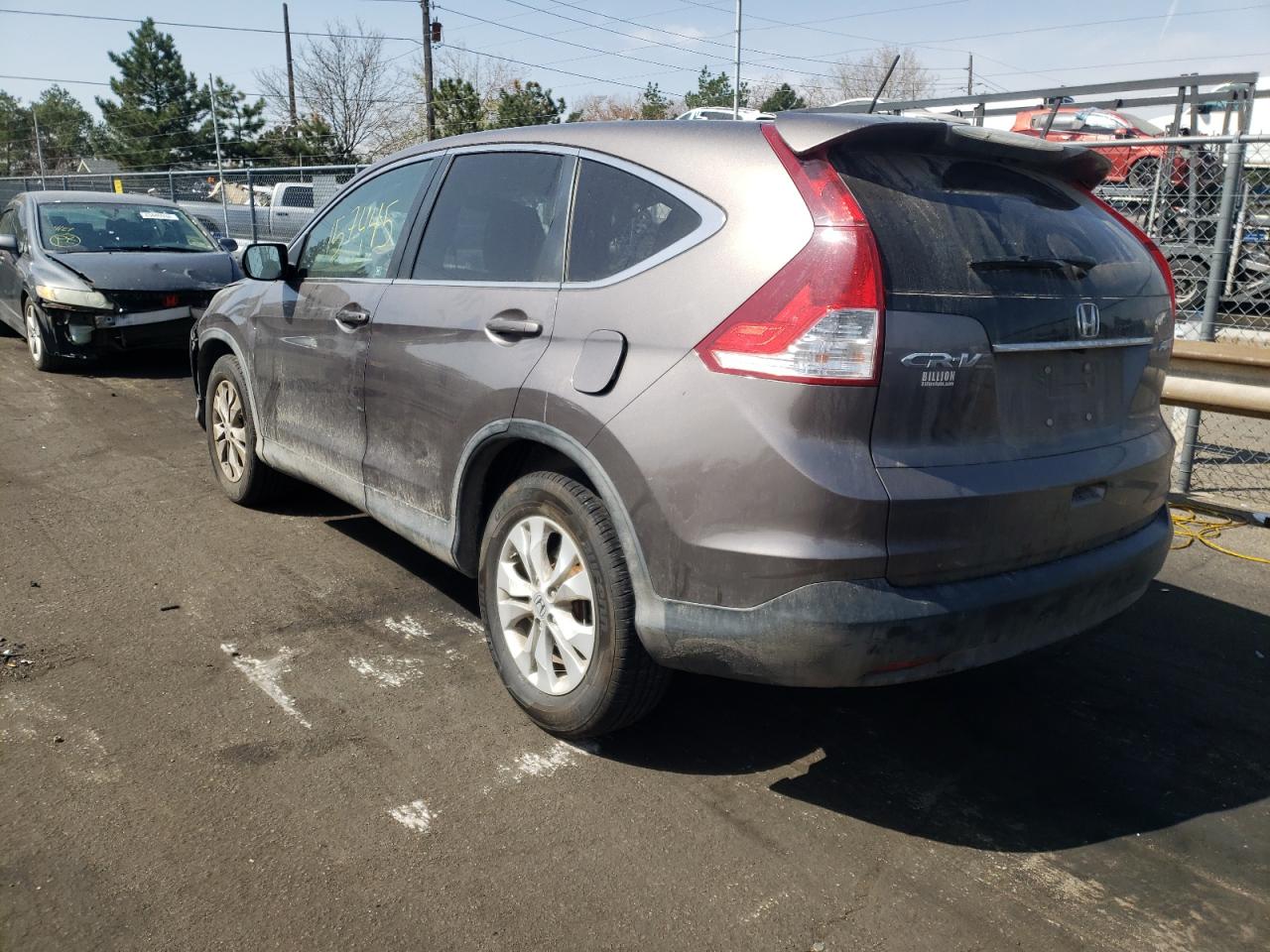 Photo 3 from auction – 2012 HONDA CR-V EX with VIN 5J6RM4H57CL023310