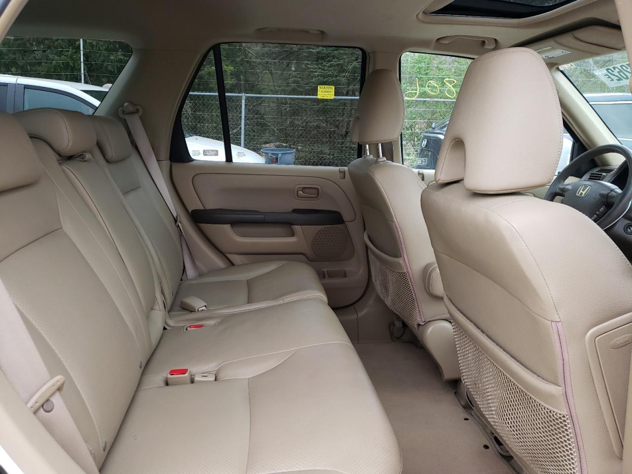 Photo 6 from auction – 2005 HONDA CR-V SE with VIN SHSRD78985U327142