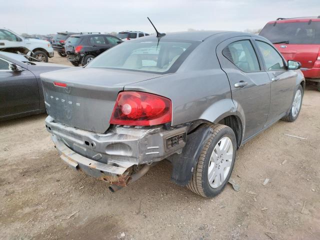 Photo 4 from auction – 2012 DODGE AVENGER SE with VIN 1C3CDZAB0CN132757
