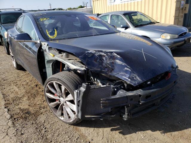 TESLA MODEL S 85 2015 with VIN 5YJSA1H20FFP74969 - Photo from auction