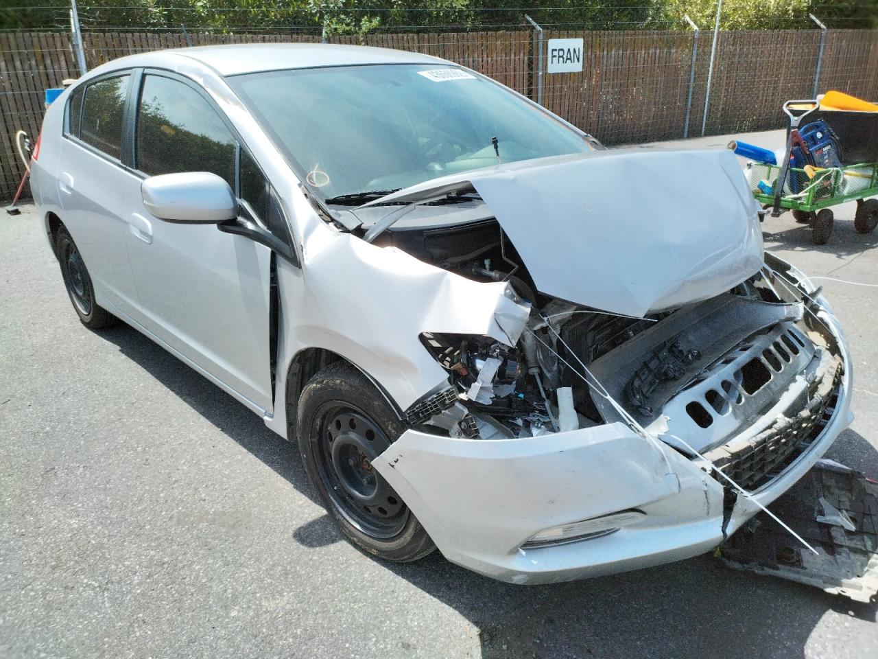 HONDA INSIGHT LX 2011 with VIN JHMZE2H59BS009516 - Photo from auction