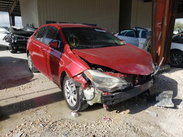 TOYOTA COROLLA L 2014 with VIN 2T1BURHE4EC113433 - Photo from auction