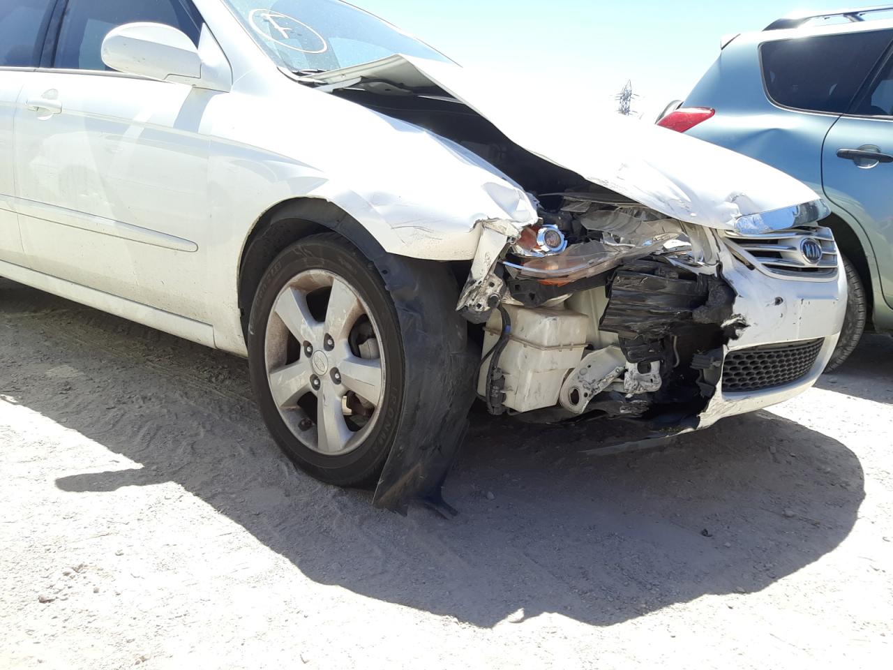 Photo 9 from auction – 2007 KIA SPECTRA EX with VIN KNAFE122075400988