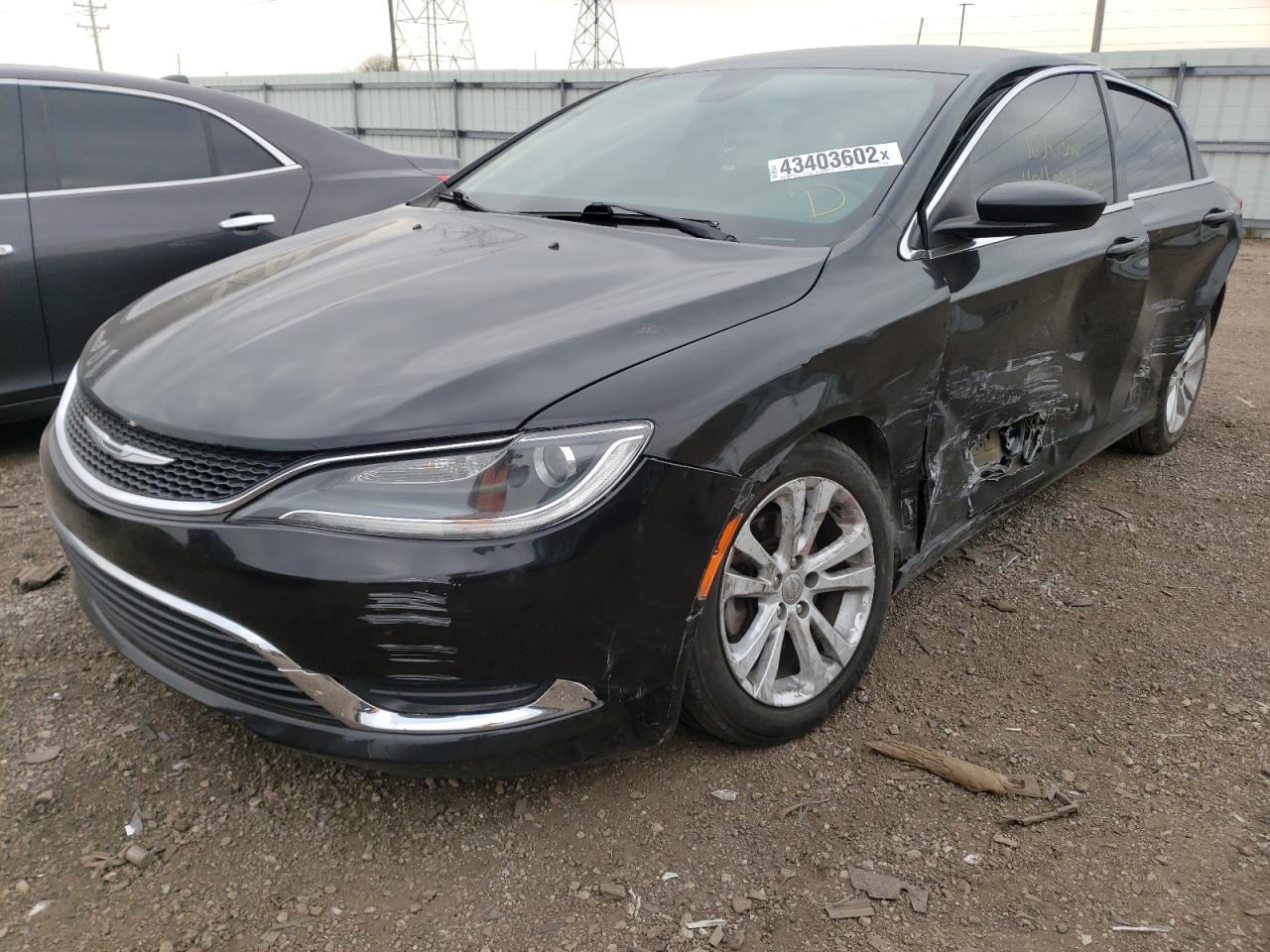 Photo 2 from auction – 2015 CHRYSLER 200 LIMITE with VIN 1C3CCCAB6FN608336