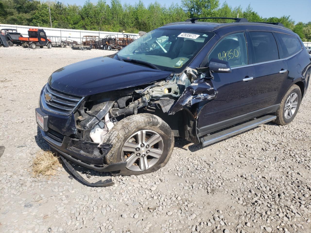 Photo 9 from auction – 2015 CHEVROLET TRAVERSE L with VIN 1GNKRHKDXFJ279996