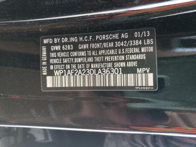 Photo 10 from auction – 2013 PORSCHE CAYENNE with VIN WP1AF2A23DLA36301