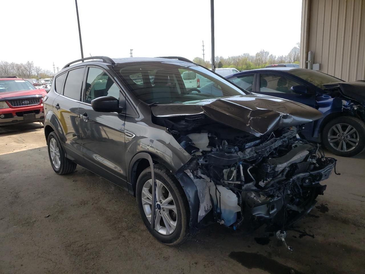 Photo 1 from auction – 2018 FORD ESCAPE SE with VIN 1FMCU0GD4JUB07715