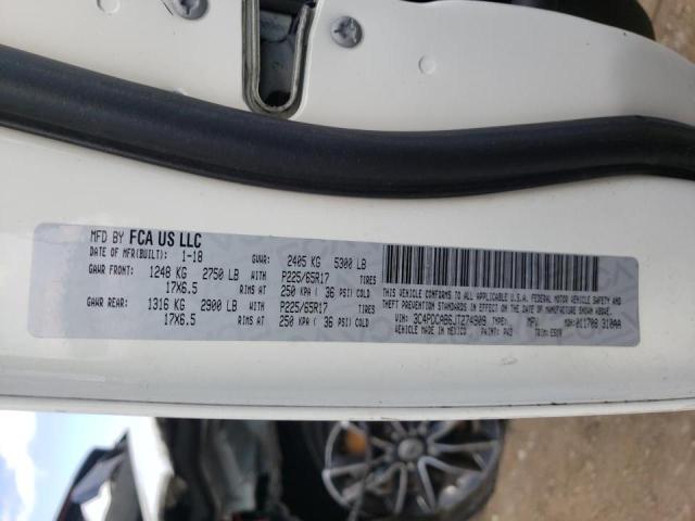 Photo 10 from auction – 2018 DODGE JOURNEY SE with VIN 3C4PDCAB6JT274909