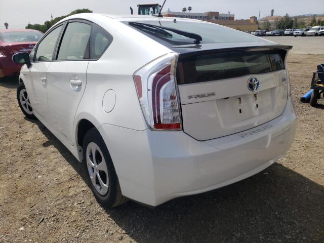 Photo 3 from auction – 2013 TOYOTA PRIUS with VIN JTDKN3DU5D5697053