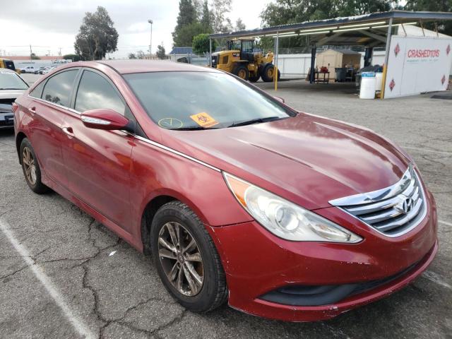 Photo 1 from auction – 2014 HYUNDAI SONATA GLS with VIN 5NPEB4AC4EH946726