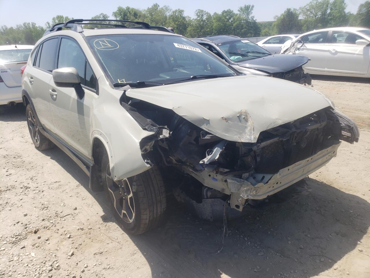 SUBARU XV CROSSTR 2013 with VIN JF2GPAGC2D2896149 - Photo from auction