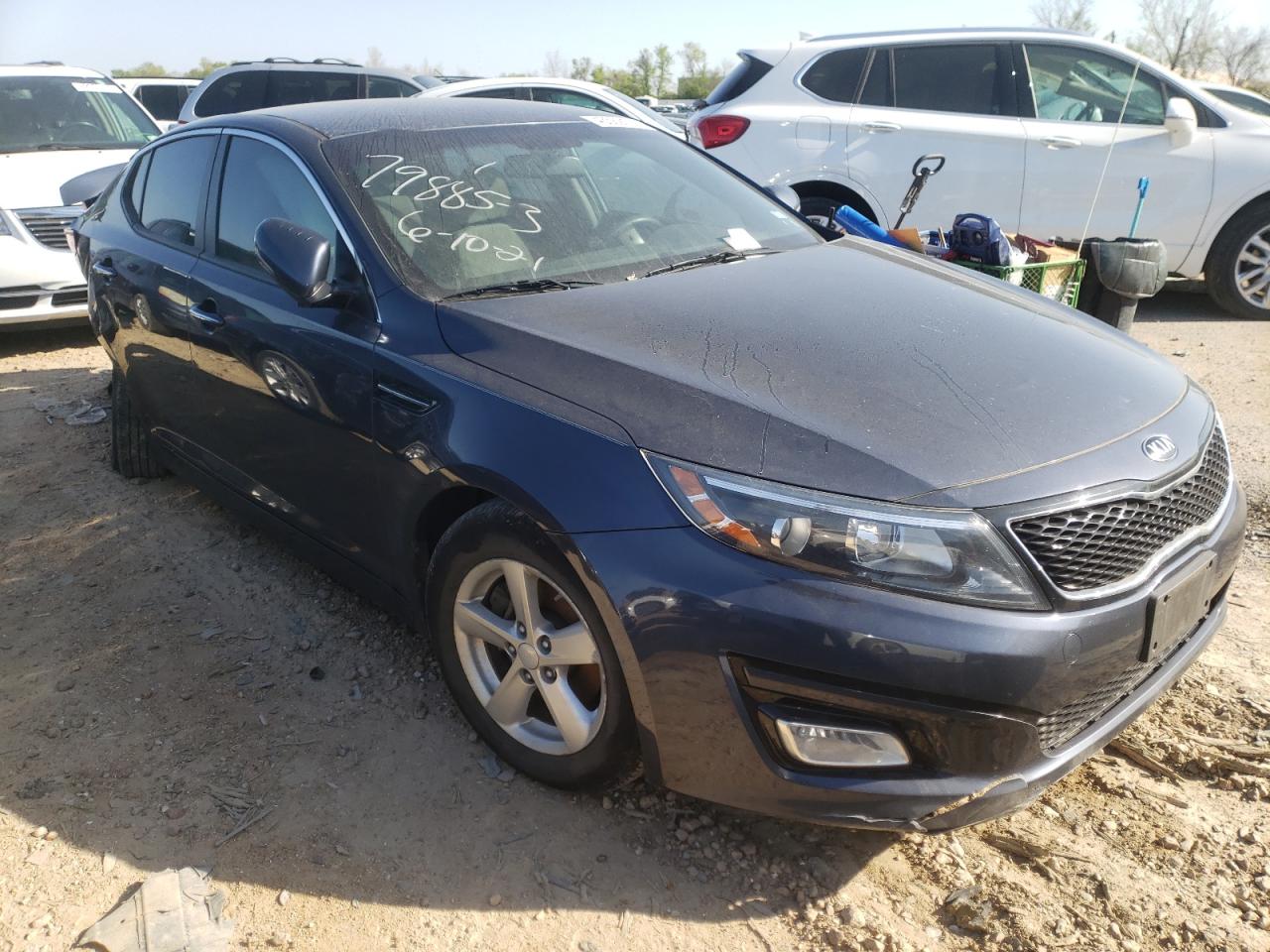 KIA OPTIMA LX 2015 with VIN KNAGM4A7XF5588181 - Photo from auction