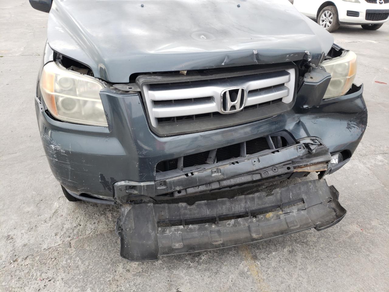 Foto 9 de la subasta – 2006 HONDA PILOT EX con VIN 5FNYF28566B043118