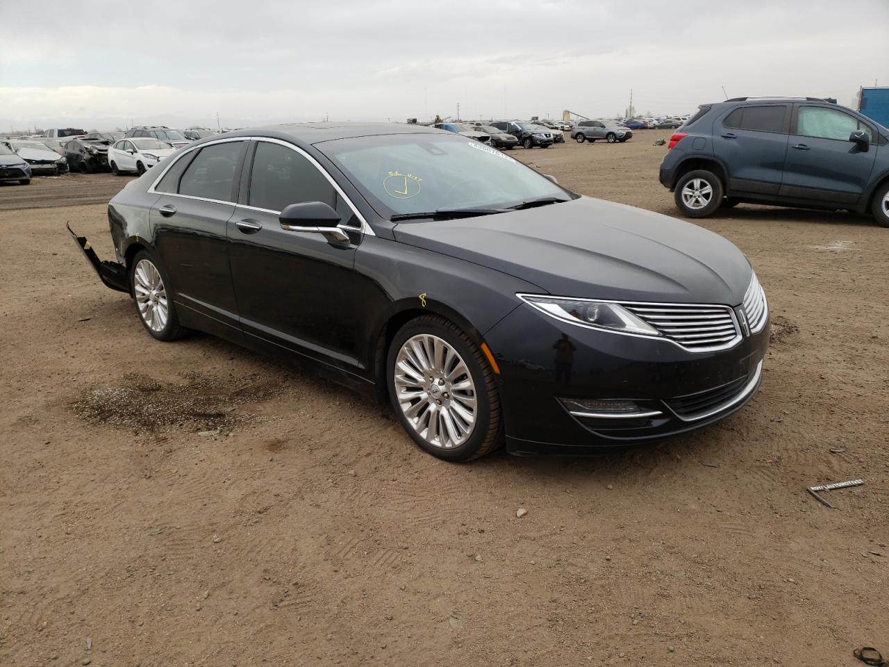LINCOLN MKZ 2016 with VIN 3LN6L2JKXGR617554 - Photo from auction