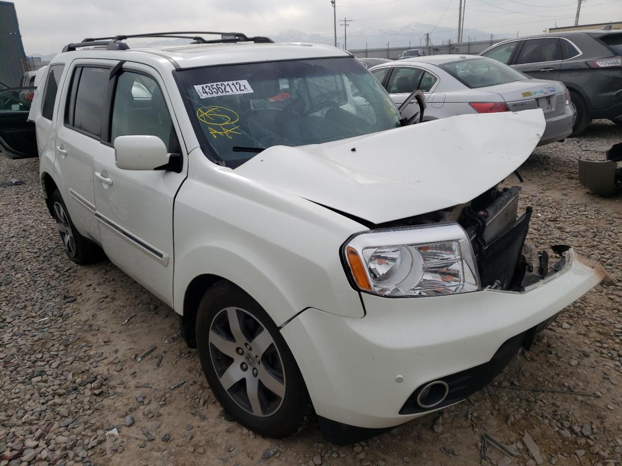 HONDA PILOT TOUR 2012 مع رقم تعريف المركبة 5FNYF4H98CB077913 - صورة من المزاد