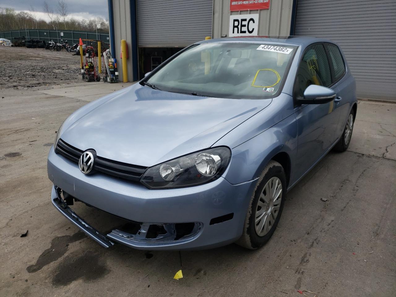 Photo 2 from auction – 2011 VOLKSWAGEN GOLF with VIN WVWAA7AJ0BW092700