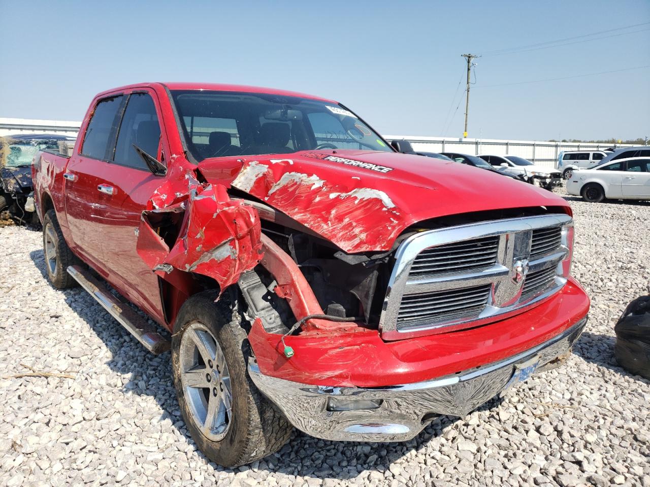 DODGE RAM 1500 2009 with VIN 1D3HV13T99J504836 - Photo from auction