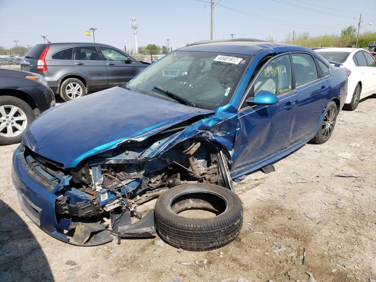 Photo 2 from auction – 2009 CHEVROLET IMPALA 1LT with VIN 2G1WT57K491287231