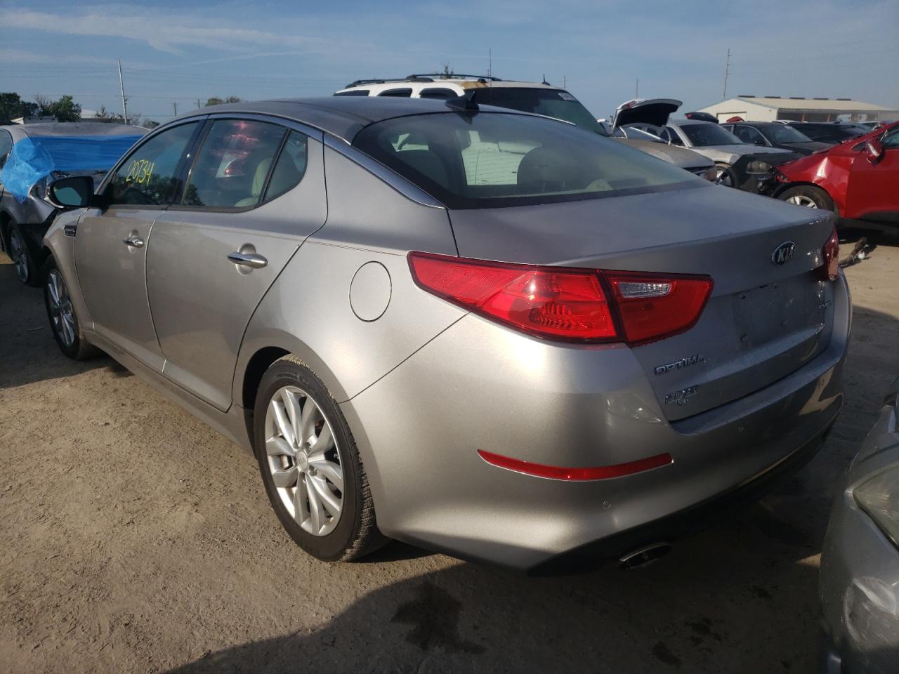 Photo 3 from auction – 2015 KIA OPTIMA EX with VIN 5XXGN4A77FG401426