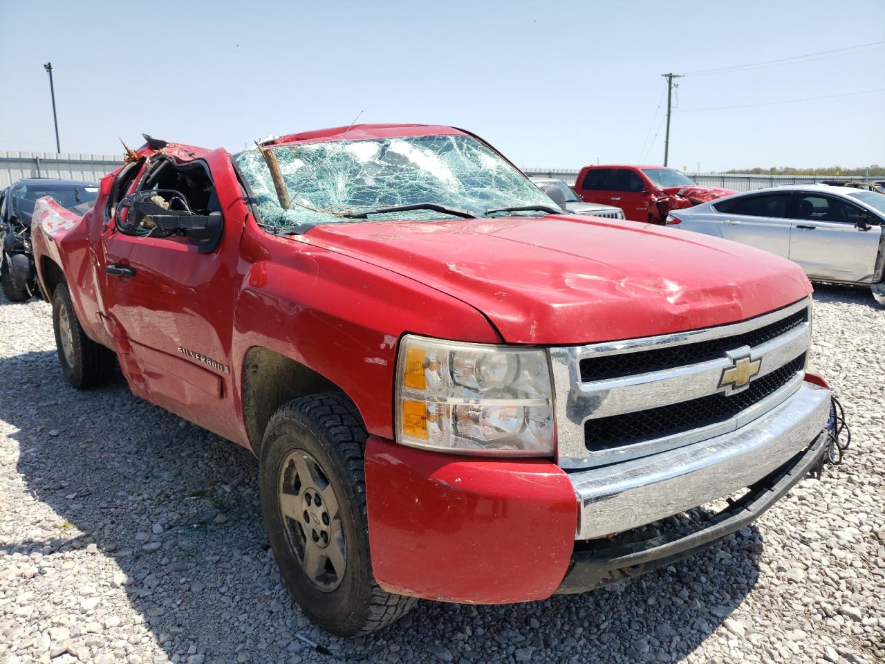 CHEVROLET SILVERADO 2008 with VIN 1GCEC19C28Z118283 - Photo from auction