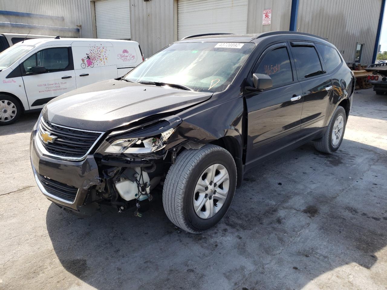 Photo 9 from auction – 2013 CHEVROLET TRAVERSE L with VIN 1GNKRFED5DJ128478