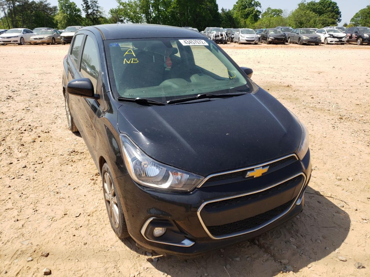 CHEVROLET SPARK 1LT 2018 with VIN KL8CD6SA4JC474343 - Photo from auction