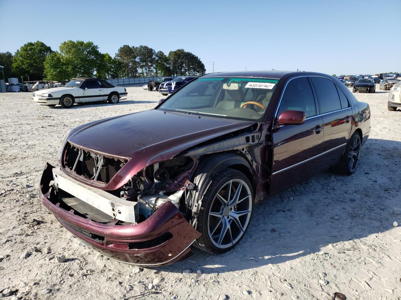Photo 2 from auction – 2004 LEXUS LS 430 with VIN JTHBN36F240144032