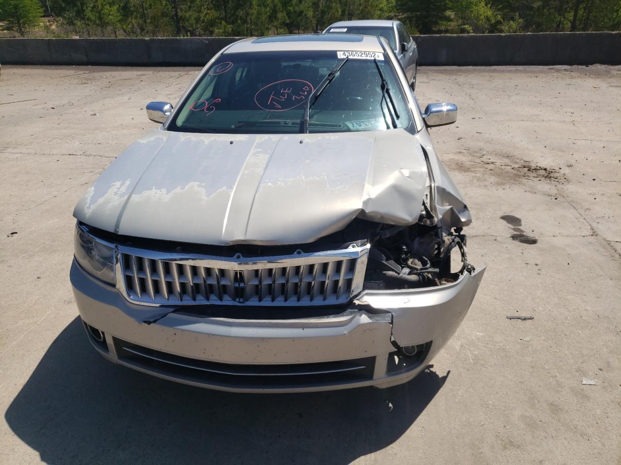 Photo 9 from auction – 2009 LINCOLN MKZ with VIN 3LNHM26T09R625222