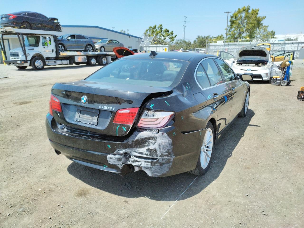 Photo 4 from auction – 2011 BMW 535 I with VIN WBAFR7C52BC807084