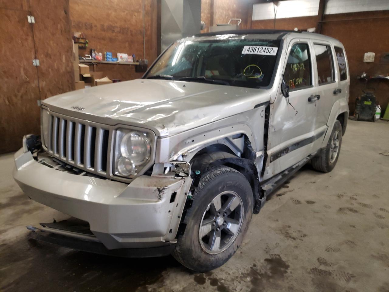 Photo 2 from auction – 2008 JEEP LIBERTY SP with VIN 1J8GN28K88W288059