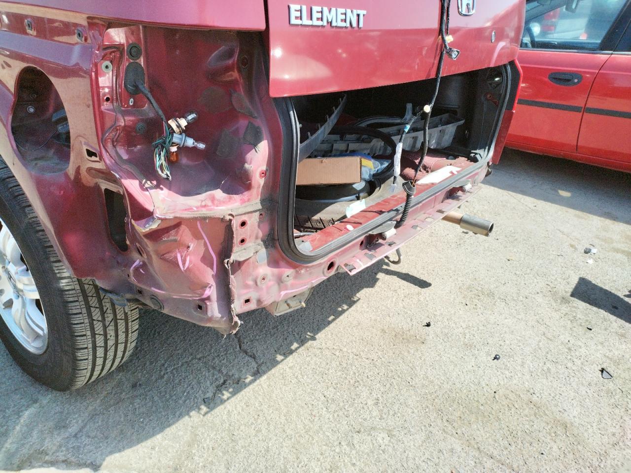 Photo 9 from auction – 2008 HONDA ELEMENT EX with VIN 5J6YH28708L000884