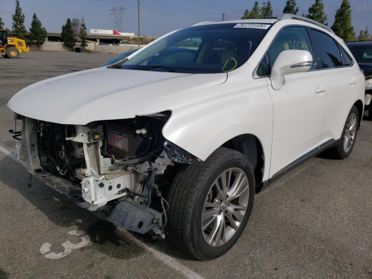 Photo 2 from auction – 2013 LEXUS RX 350 with VIN 2T2ZK1BA9DC126586