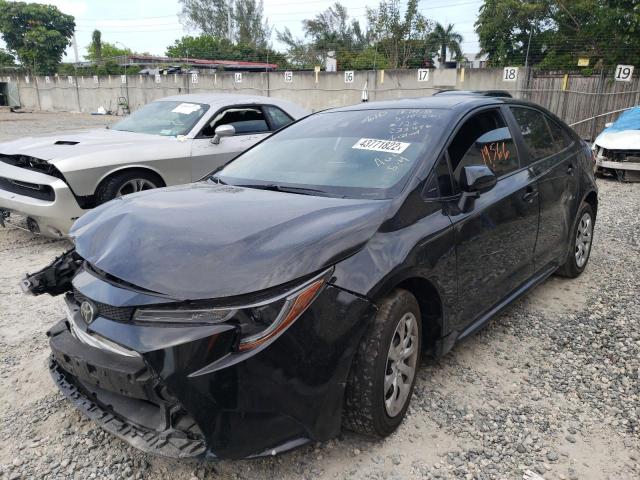 Photo 2 from auction – 2021 TOYOTA COROLLA LE with VIN 5YFEPMAE3MP169816