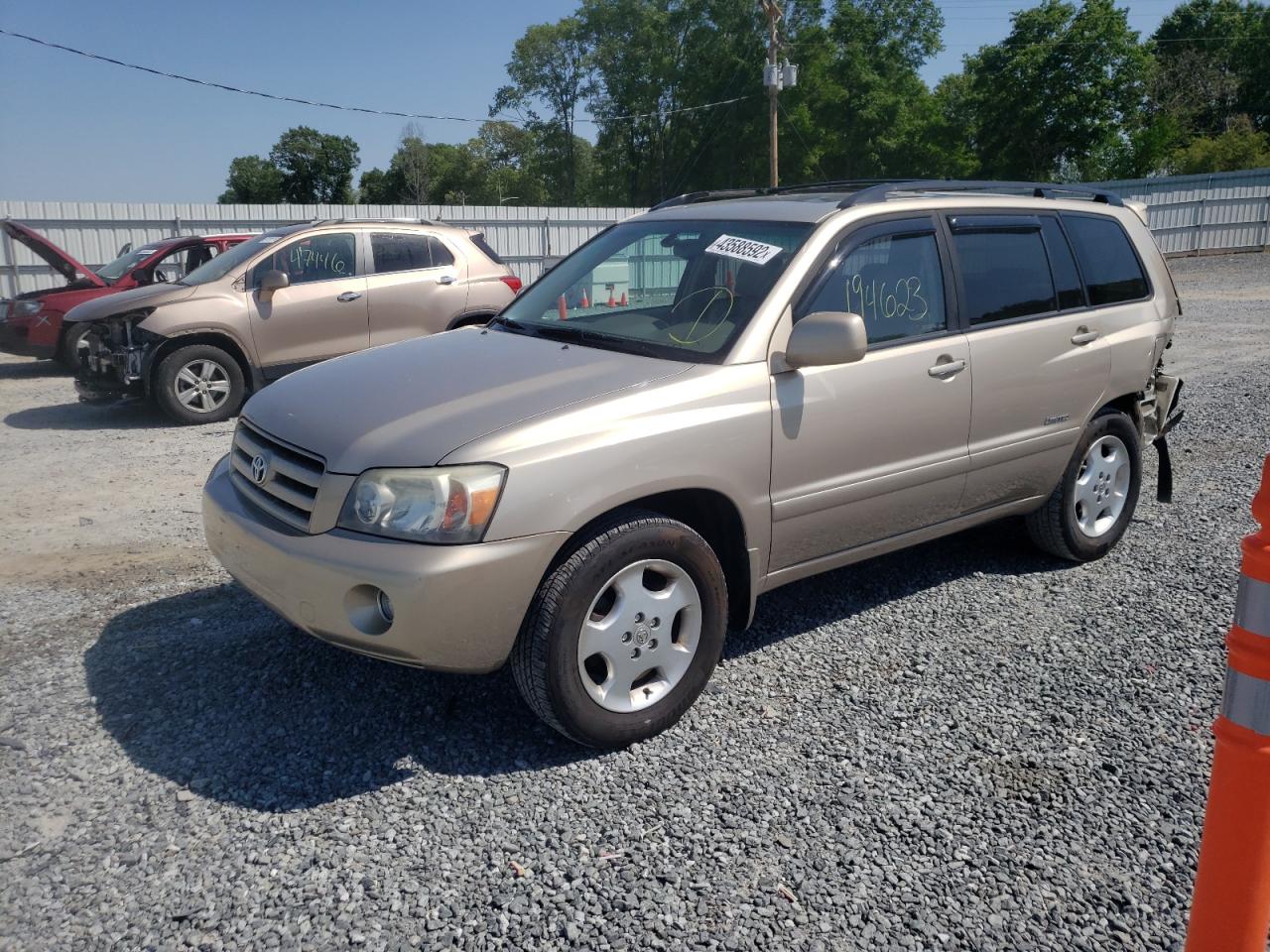 Photo 2 from auction – 2006 TOYOTA HIGHLANDER with VIN JTEDP21A060121714