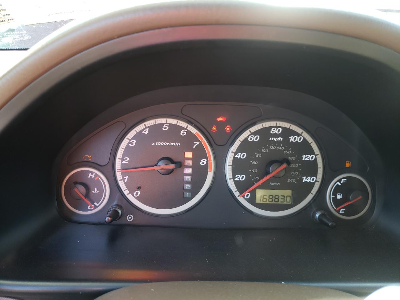 Photo 8 from auction – 2004 HONDA CR-V EX with VIN JHLRD78844C036683