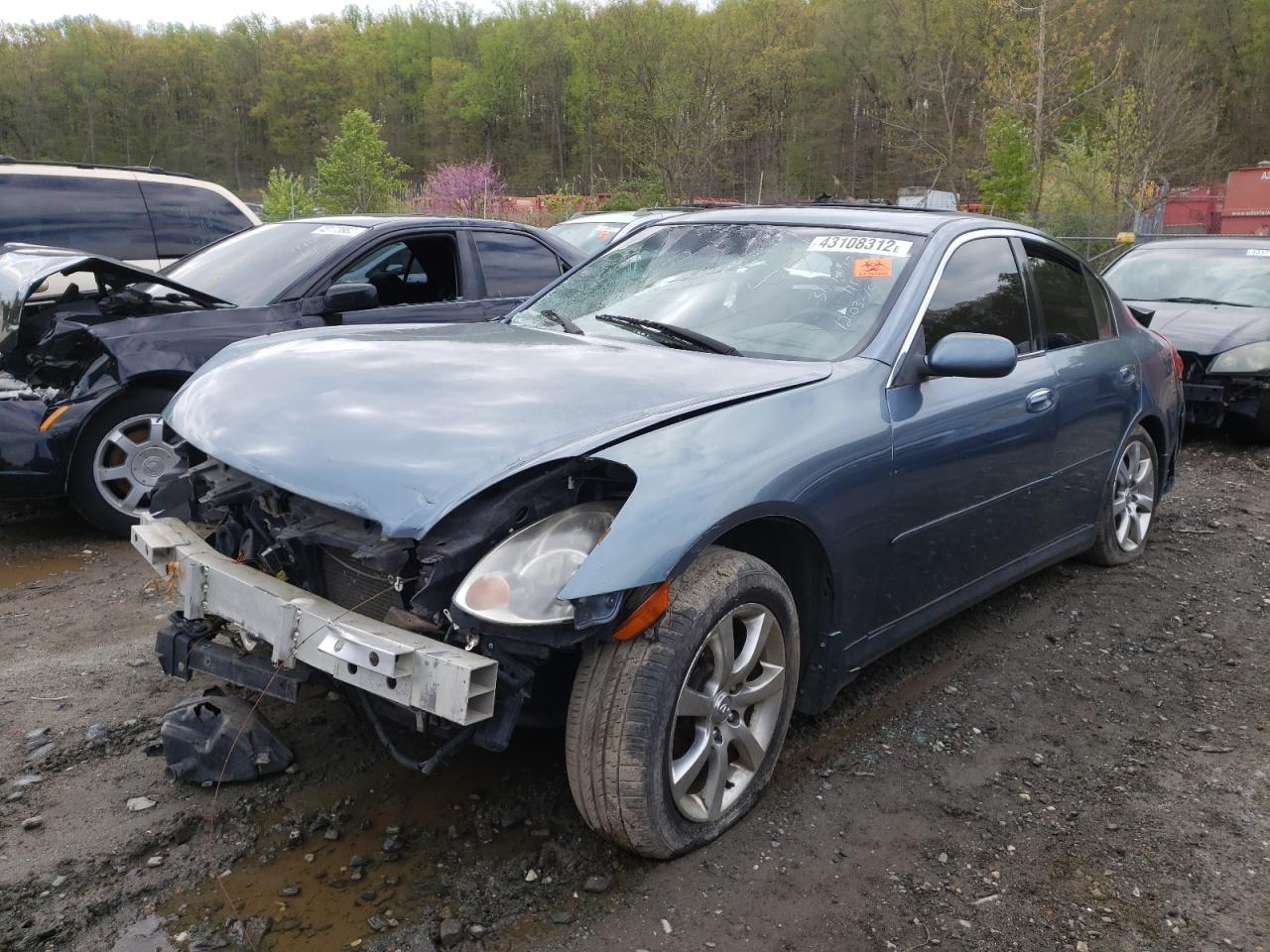 Photo 2 from auction – 2006 INFINITI G35 with VIN JNKCV51F36M609808