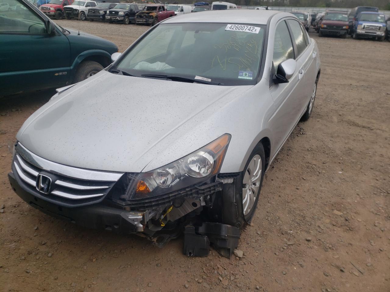 Photo 2 from auction – 2012 HONDA ACCORD LX with VIN 1HGCP2F34CA218903