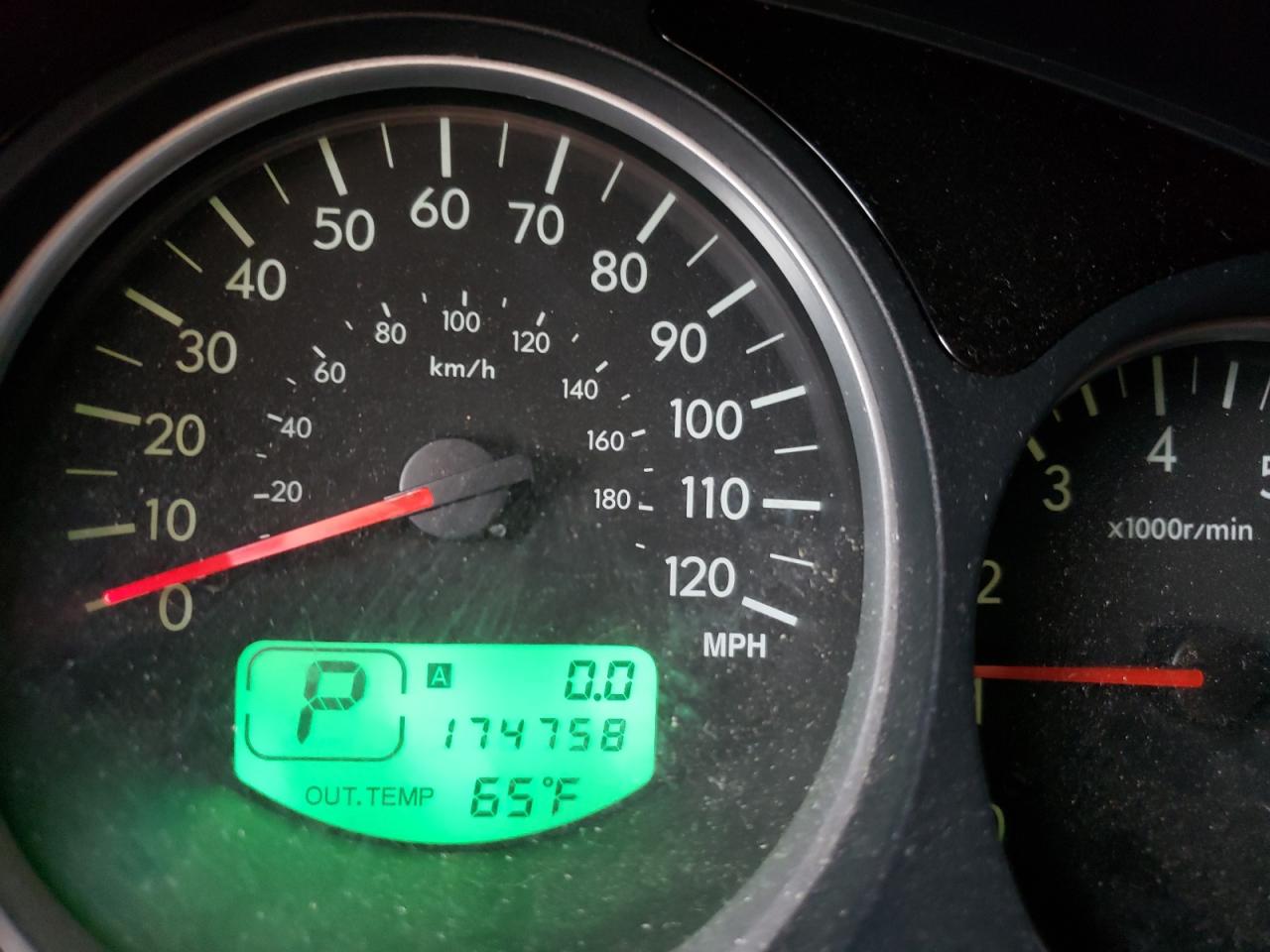 Photo 8 from auction – 2005 SUBARU FORESTER 2 with VIN JF1SG63625H707638