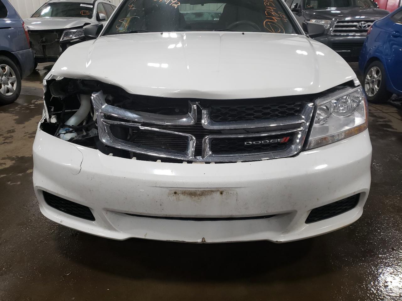 Photo 9 from auction – 2013 DODGE AVENGER SE with VIN 1C3CDZAB7DN565090