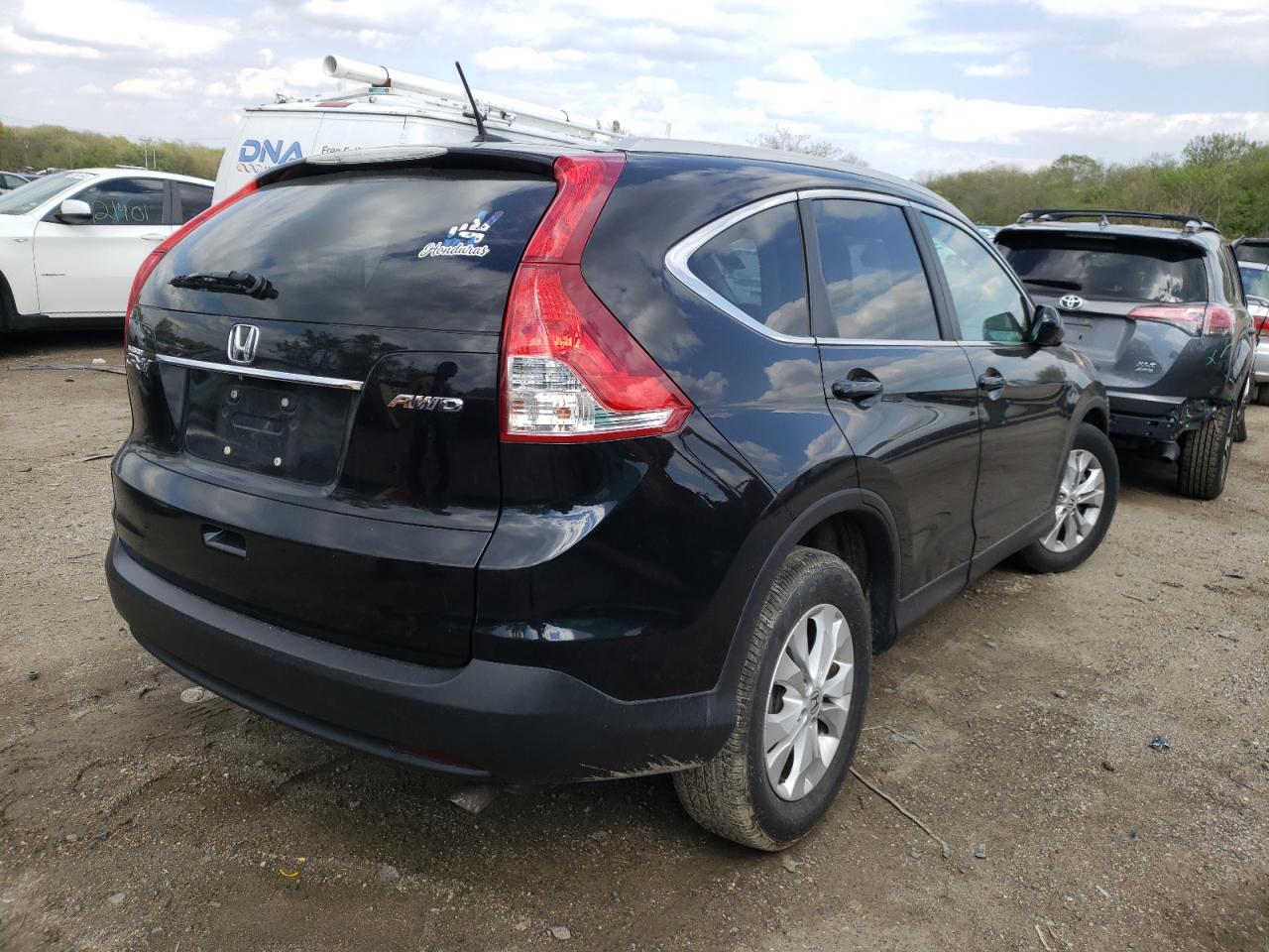 Photo 4 from auction – 2014 HONDA CR-V EXL with VIN 2HKRM4H78EH646899