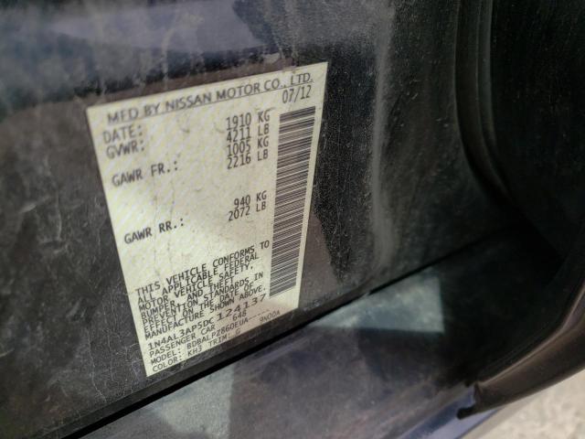 Photo 10 from auction – 2013 NISSAN ALTIMA with VIN 1N4AL3AP5DC124137